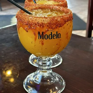 Mango margaritas