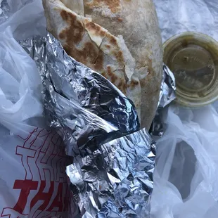 Barbacoa burrito (7) Thursday special