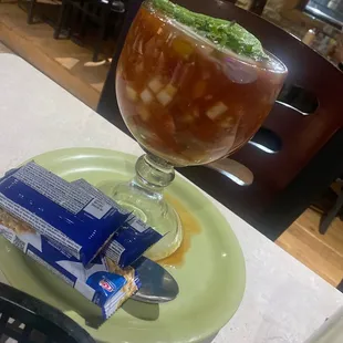 Campechana cocktail !!