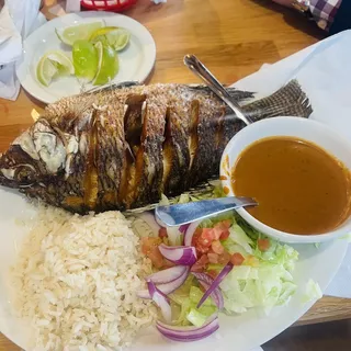 Mojarra Frita a la Diabla
