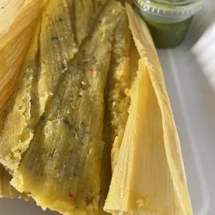 6. Cuban Tamal Plate