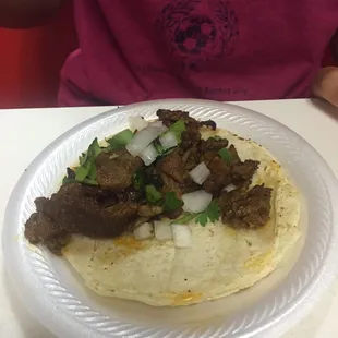 Asada taco
