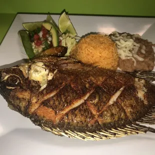 Mojarra frita