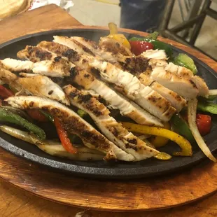 Fajitas de Pollo