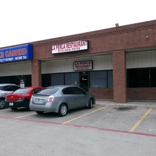 cars parked in a parking lot