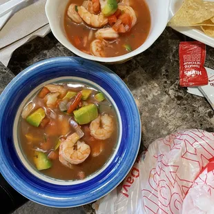 Shrimp cocktail split