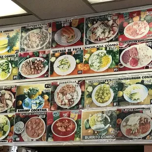 Here's the La Perla Tapatia menu. Choose wisely Yelpers.