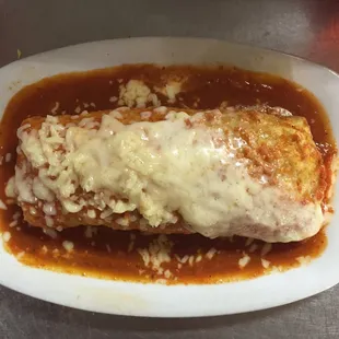 Wet burrito