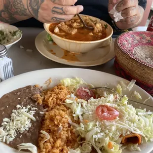 Enchilada Plate