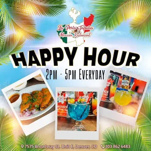 Happy hour everyday