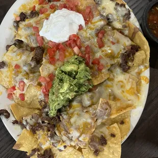 Steak 2. Nachos Supreme