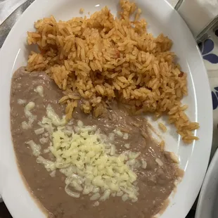 rice and beans very good