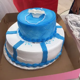 Horrible baptism cake. 9/27/2015