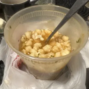 Large Pozole = Exxxxtra hominy