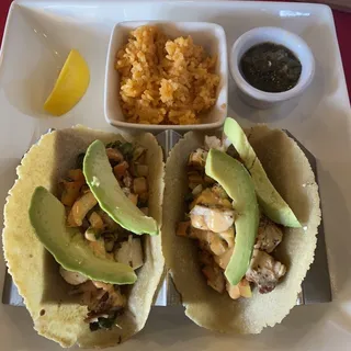 Grilled Mahi Mahi (2 Tacos)