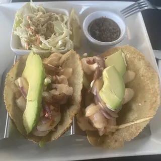 Grilled Shrimp (2 Tacos)