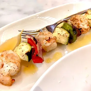 Shrimp skewer- 5/5 out of this world