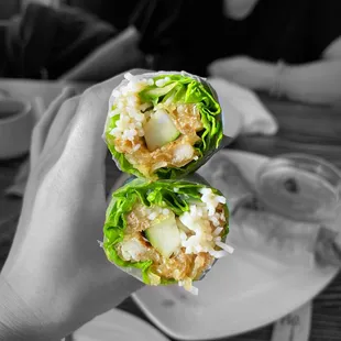 Crab Spring Roll @whaevaeats