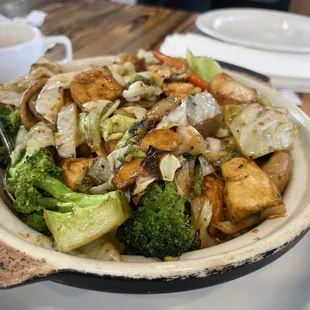 69. Tofu Claypot Rice COM TAY CAM CHAY