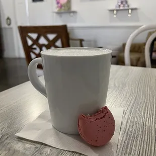 Macaron and London Fog