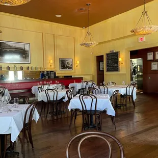 Inside La Petite Grocery right at open!