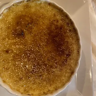 Pistachio Creme Brulee