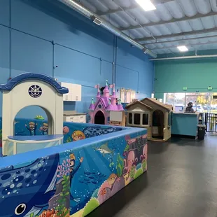 entry and toddler area