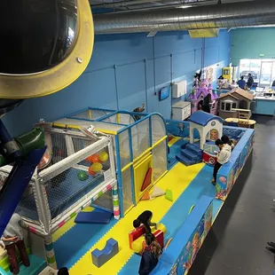 Toddler section for under 5 yrs old