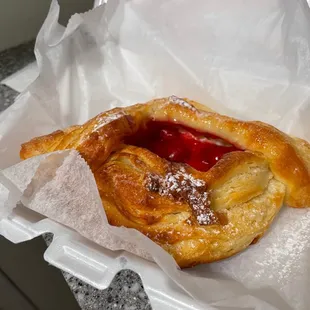 Cherry pastry