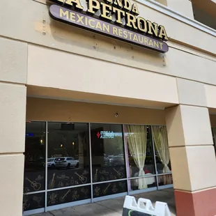 Front of building
