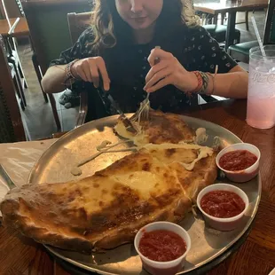 Large calzone