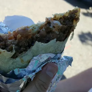 Asada burrito - so much meat!