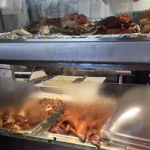 Good meat selection that is FRESH n hot