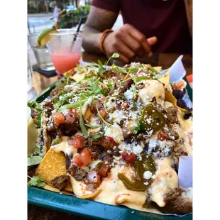 Carne Asada Nachos!
