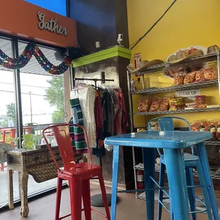 the interior of a store