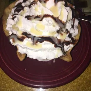 Fried ice cream