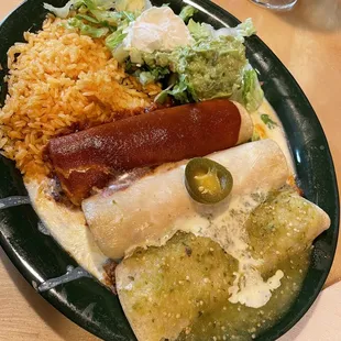 Enchiladas Bandera