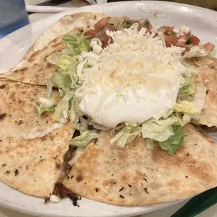 Steak and jalapeño Quesadilla