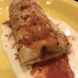 Chimichanga (ground beef)