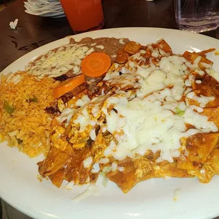 Chilaquiles Rojos Breakfast