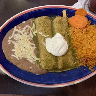 Enchiladas Verdes