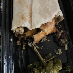 Full stem attached to Chile Relleno.. Who eats this part??