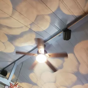 Beautiful clouds in the ceiling.....