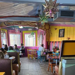 Just picking up an order while waiting in line