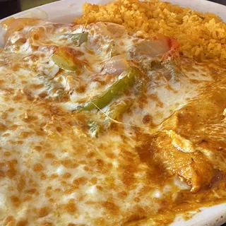 #5- 1 Enchilada, 1 Chile Relleno & 1 Taco