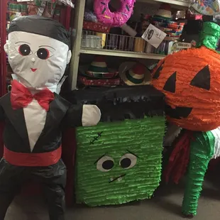 halloween piñatas.