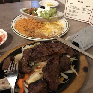 Steak Fajitas