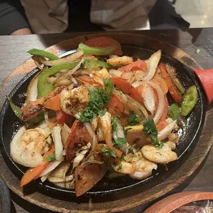 Shrimp Fajitas