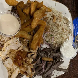 Combo Shawarma Platter