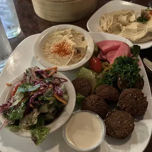 Falafel plate lunch